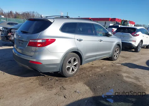 2014 Hyundai Santa Fe Gls from USA, damaged, VIN KM8SMDHF5EU040423